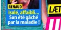 Renaud, isolé, affaibli, son été gâché par la maladie