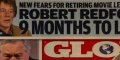 Robert Redford proche de la mort, neuf mois à vivre (photo)