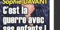 Sophie Davant, mea culpa après une humiliante salve contre ses enfants