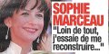 Sophie Marceau, en pleine construction, la vérité sur son état
