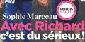 Sophie Marceau, Ricard C, l'amour au grand jour, leur grande décision