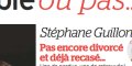 Stéphane Guillon, Pas encore divorcé de Muriel Cousin, et déjà recasé