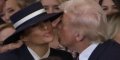 Un bisou raté de Donald Trump à Melania fait sensation lors de son investiture