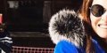 Vanessa Demouy comblée, l'homme de sa vie, photo à La Clusaz