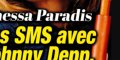 Vanessa Paradis frissonne pour Samuel Benchetrit, des SMS troublants de Johnny Depp