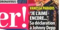 Vanessa Paradis, "Je l'aime encore", déclaration à Johnny Depp