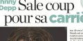 Vanessa Paradis se fait du mouron pour Johnny Depp, sa carrière a pris à sale coup