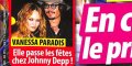 Vanessa Paradis passe les fêtes chez Johnny Depp