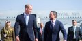 Le prince William accueilli en Jordanie par le prince héritier Al Hussein bin Abdullah (photo)