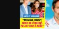 William, Kate Middleton, "Meghan Markle, et Harry, nous ne voulons pas de vous à Noël"