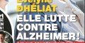 Evelyne Dhéliat lutte contre l'Alzheimer (photo)