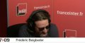 Frédéric Beigbeder ivre pour sa chronique littéraire sur France Inter (vidéo)