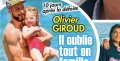 Olivier Giroud, du bon temps avec Jennifer et Jade à Saint Trop