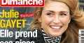 Julie Gayet prend ses aises à l'Elysée selon France Dimanche
