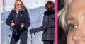 Loin de Pascal Ramette, Estelle Lefébure s'éclate entre amies