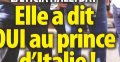 Laeticia Hallyday, elle a dit oui au prince d'Italie (photo)