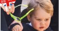 Kate Middleton- George excité par la naissance de petite soeur