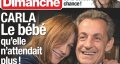 Carla Bruni-Sarkozy- « un bébé » selon France Dimanche