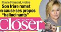 Flavie Flament en guerre avec sa mère. « La folie, la drogue, la flotte ? », son frère se lâche