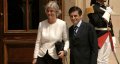 François et Penelope Fillon s'affichent avec une sublime Aston Martin DB Mark III en Belgique