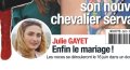Julie Gayet, enfin le mariage selon France Dimanche