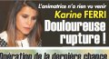 Karine Ferri « une douloureuse rupture » selon Ici Paris