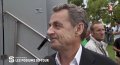Nico­las Sarkozy en classe éco - La photo buzz de Chris­tophe Beau­grand