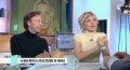Stéphane Bern sous le charme d'Evelyne Dhéliat dans C L'Hebdo