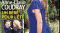 Anne-Claire Coudray a choisi Nicolas pour fonder une famille selon Paris Match