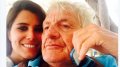 Yoann Gourcuff et Karine Ferri aux funérailles de Tiburce Darou