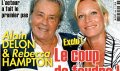 Alain Delon, le coup de foudre pour Rebecca Hampton
