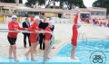 Charlène de Monaco auprès des enfants à la la piscine municipale qui porte son nom (photo)