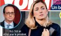Julie Gayet, en deux ans avec François Hollande, aucune sortie de route