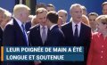 Emmanuel Macron à propos de sa poignée de main avec Donald Trump « « ce n'était pas innocent »
