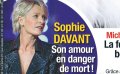 Sophie Davant, l'amour de sa vie en danger de mort selon France Dimanche