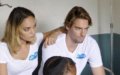 Valérie Bègue a-t-elle assisté au sacre de Camille Lacourt aux championnat du monde (photo)