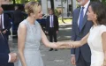« Deux baisers et beaucoup de sourires » : Charlène et Letizia affichent leur complicité