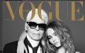 Lily-Rose Depp s'affiche avec Karl Lagerfeld dans Vogue (photo)