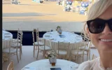 « Bonjour Paris », Laeticia Hallyday en soutien à Serge Varsano au Paris Jumping