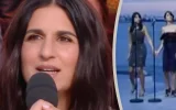 Géraldine Nakache enceinte, émue devant les images de Diam's sur scène