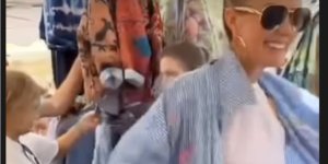 Laeticia Hallyday à Saint-Trop', son chéri s'est évaporé !