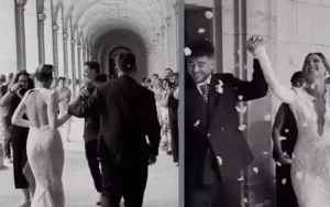 Amandine Petit mariée : les premières images de son union avec Julien dévoilées