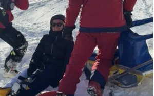 Anne-Sophie Lapix : chute spectaculaire au ski pour le Nouvel An