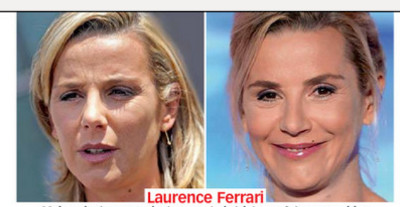 Laurence Ferrari sans maquillage