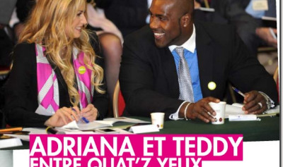 Adriana Karembeu et Teddy Reiner