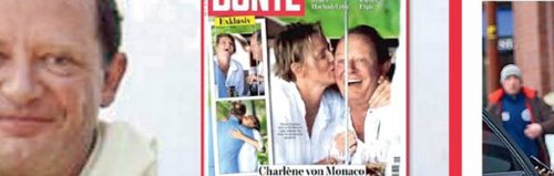 Charlene de Monaco et pretre anglican