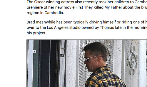 Brad Pitt amaigri et déprimé ?? Sa mère appelle Jennifer Aniston au secours