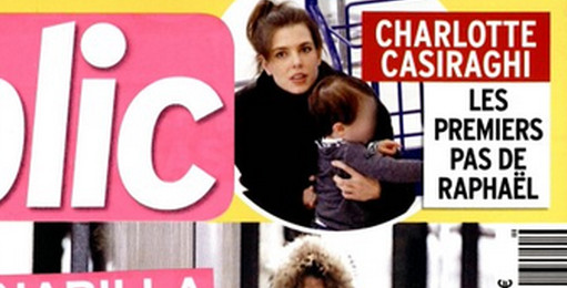 Gad Elmaleh et Charlotte Casiraghi, leur fils fait ses premiers pas