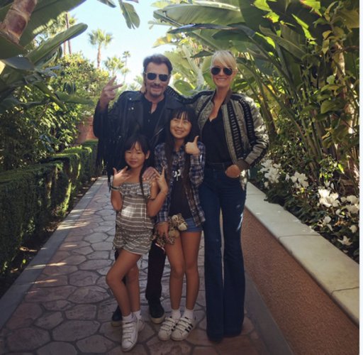 Johnny Hallyday, une joie de retrouver Laura Smet, sa complice