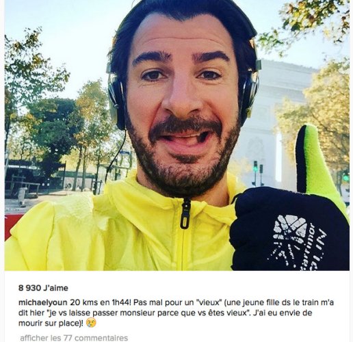 Michael Youn se remet d'aplomb sur le plateau du dernier film de Michèle Laroque